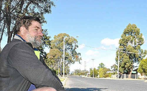 Weewondilla resident Dennis Henry says residents have become more security conscious. Weewondilla resident Dennis Henry says residents have become more security conscious.